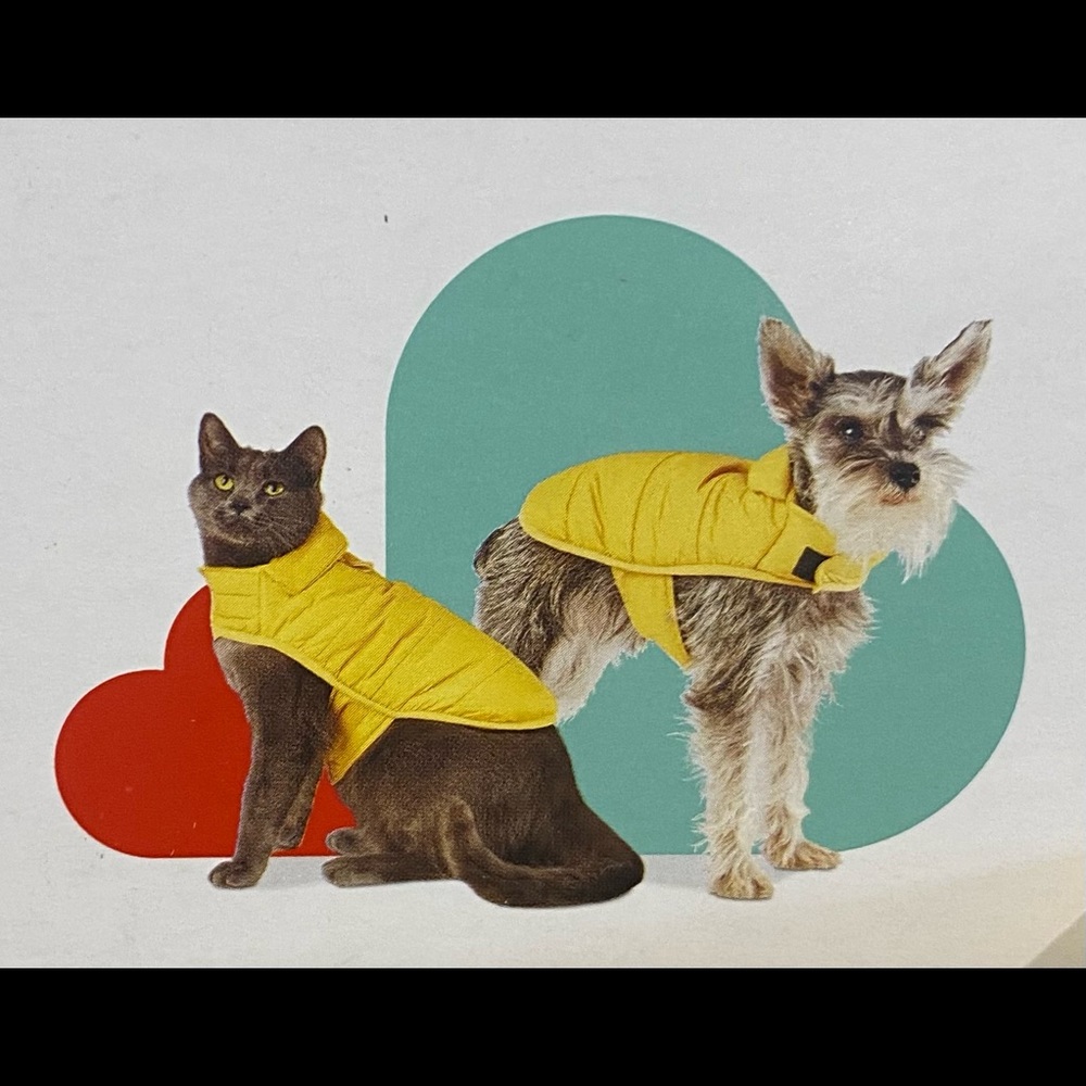 Pet puffer jacket